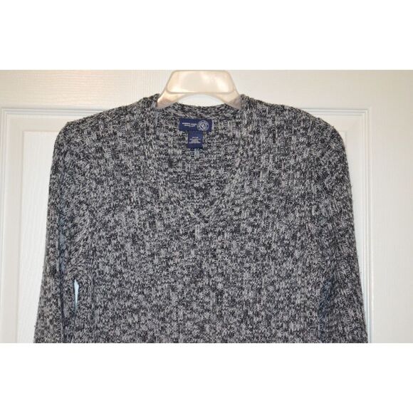 Venezia Jeans Sweater Women's Size 14 / 16 Blue Variegated 100% Acrylic - Picture 2 of 10